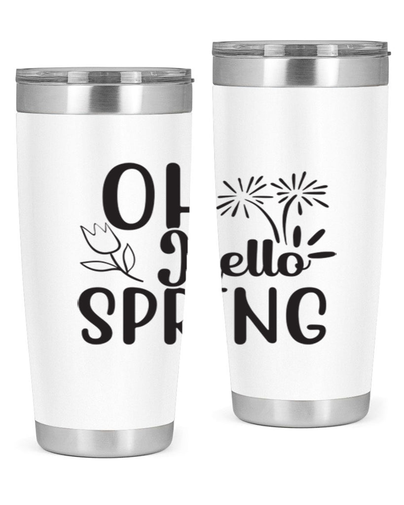 Oh hello spring 358#- spring- Tumbler