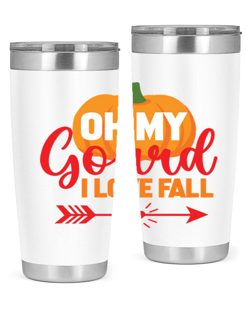 OhMyGourdILove 459#- fall- Tumbler