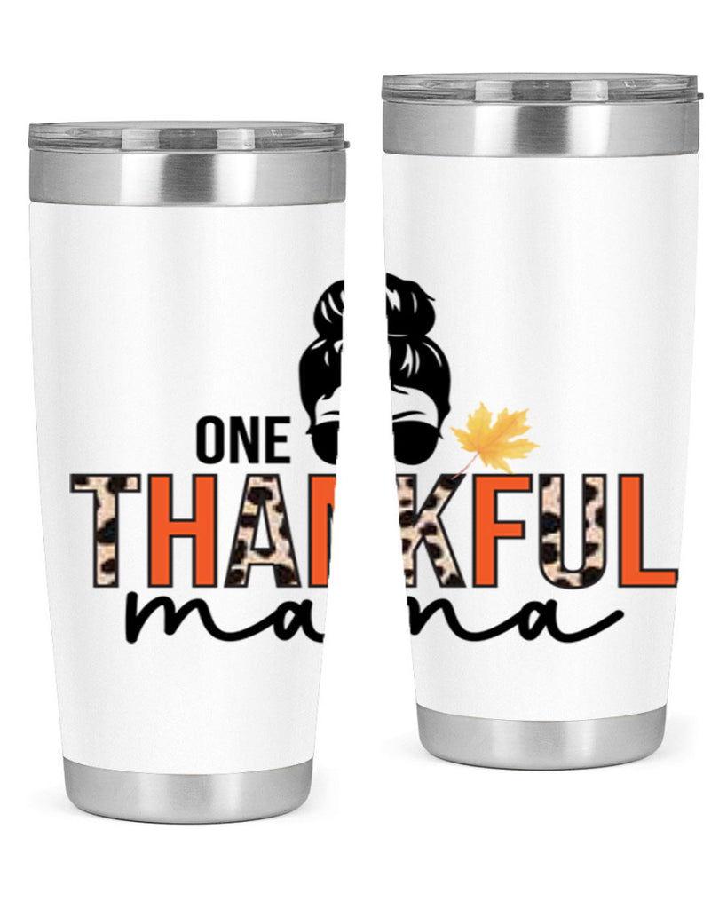 One thankful mama 463#- fall- Tumbler