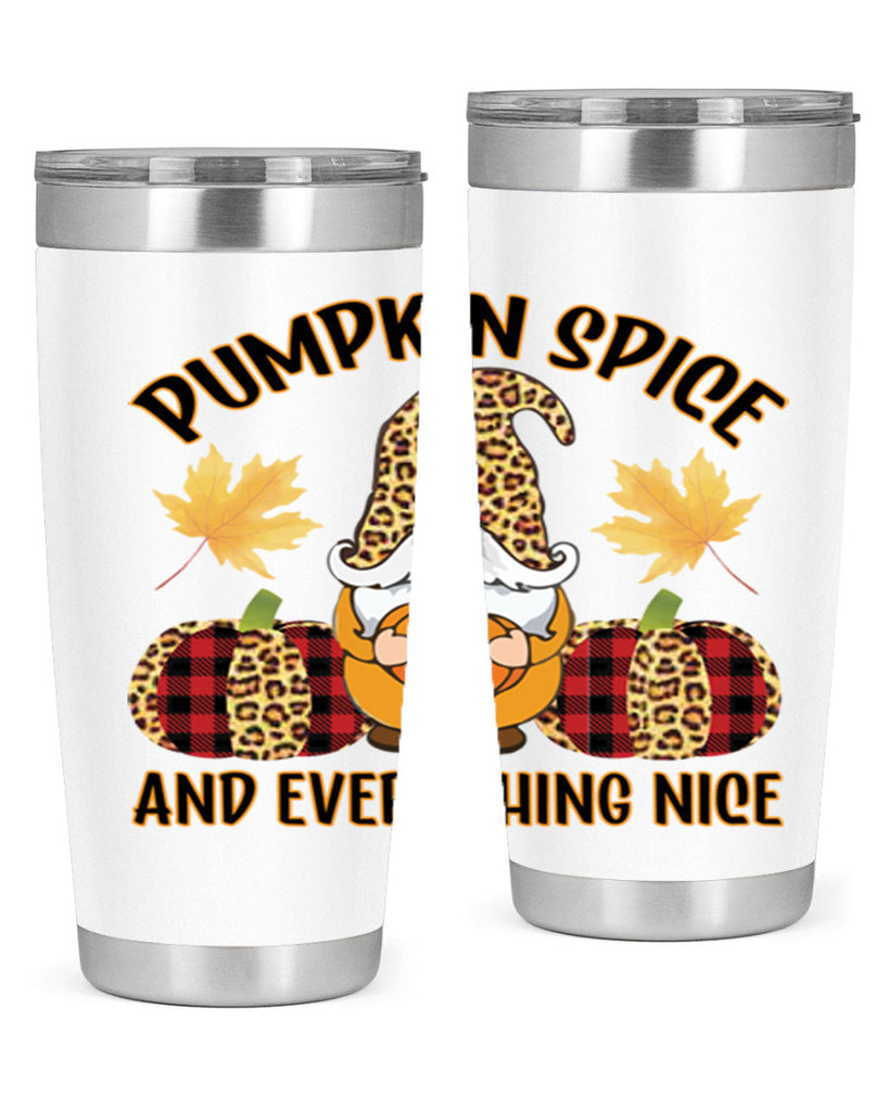 Pumpkin Spice and Everything Nice 534#- fall- Tumbler