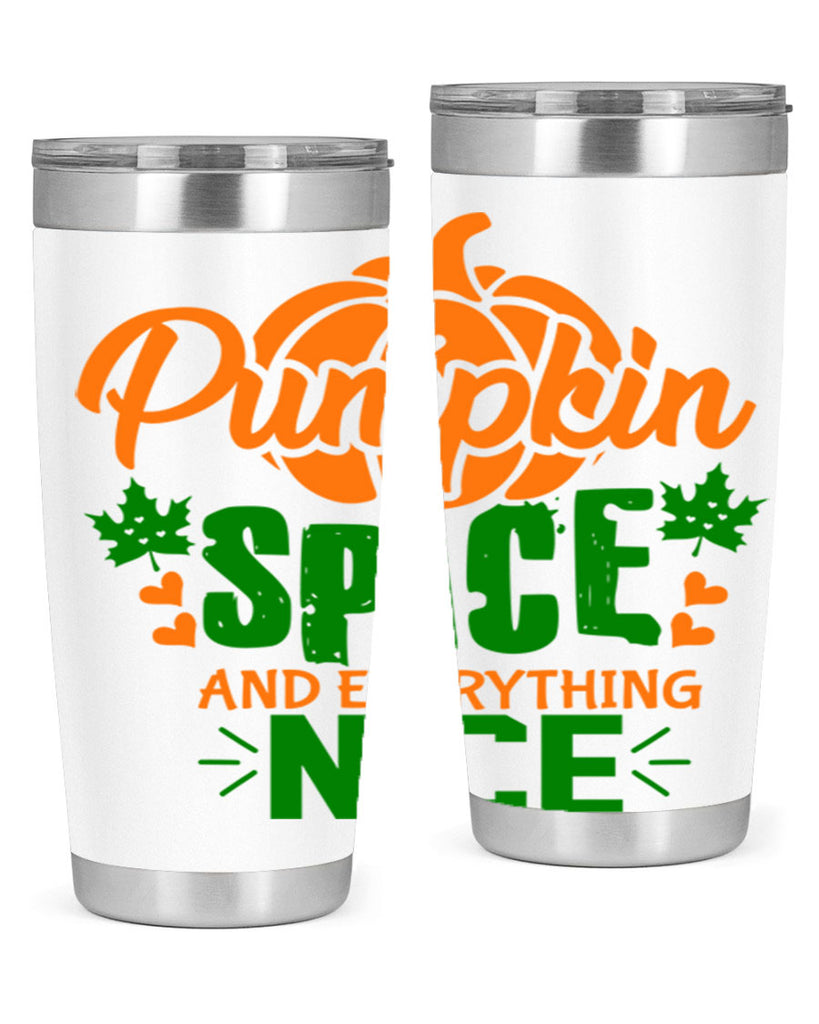 Pumpkin Spice and Everything Nice 538#- fall- Tumbler