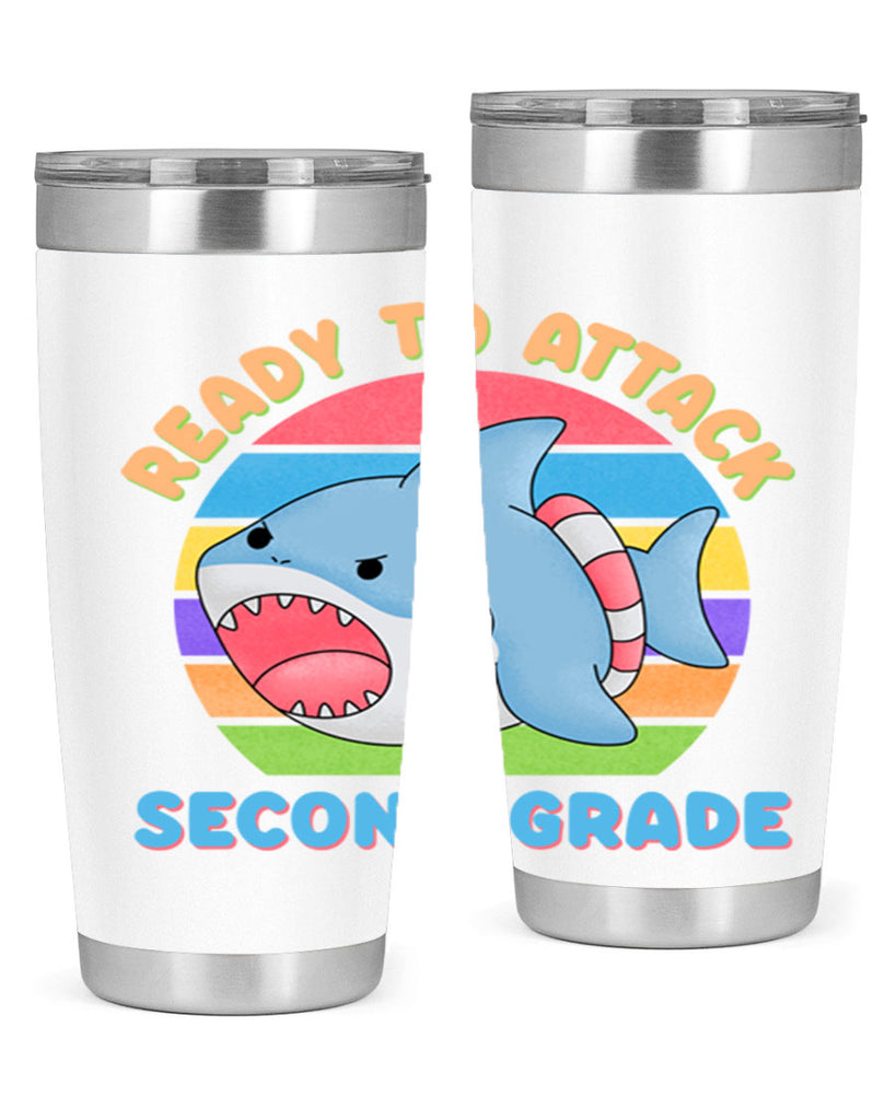 Ready to Attack 2nd Grade 19#- second grade- Tumbler