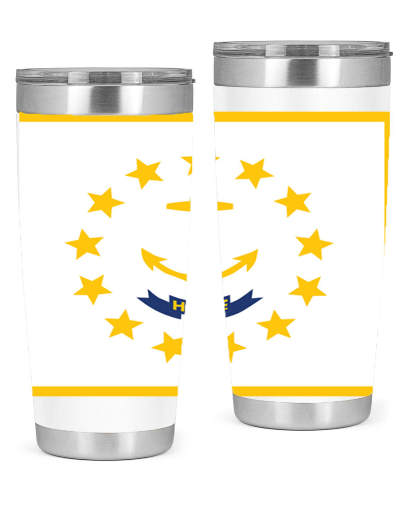 Rhode Island 13#- Us Flags- Tumbler