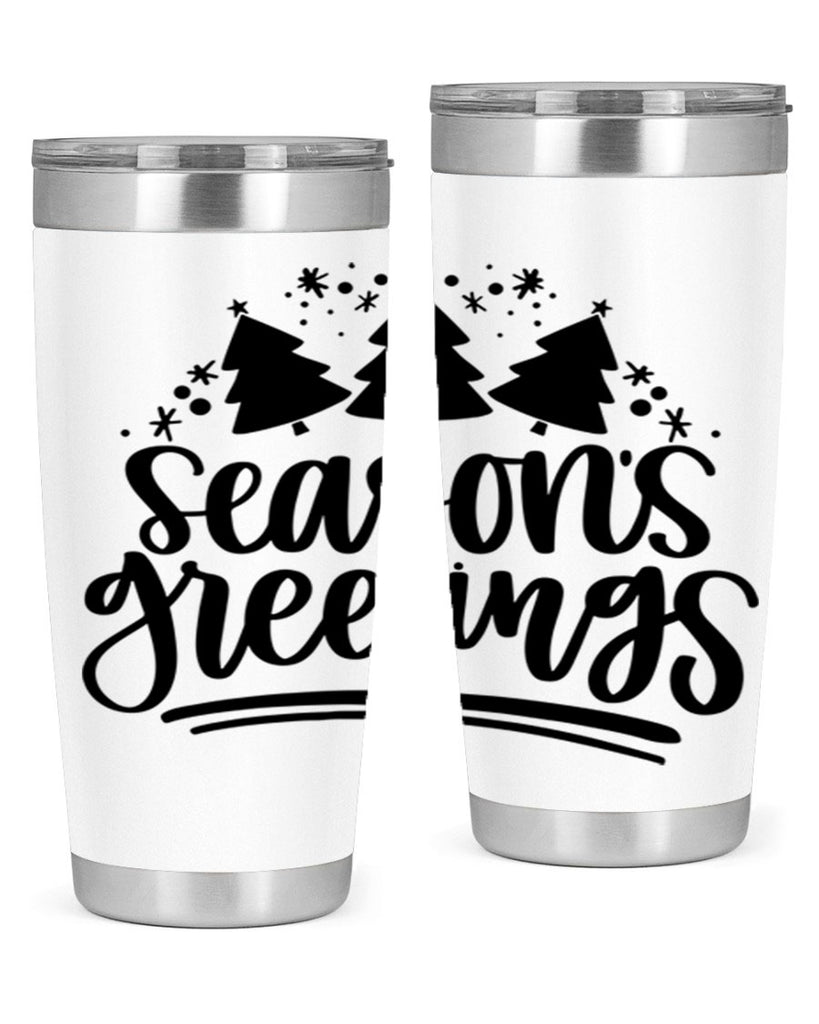 Seasons Greetings345#- winter- Tumbler