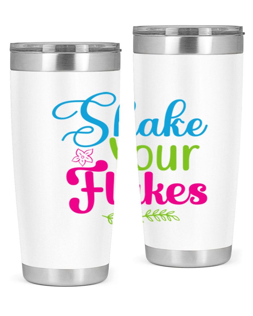 Shake Your Flakes 356#- winter- Tumbler