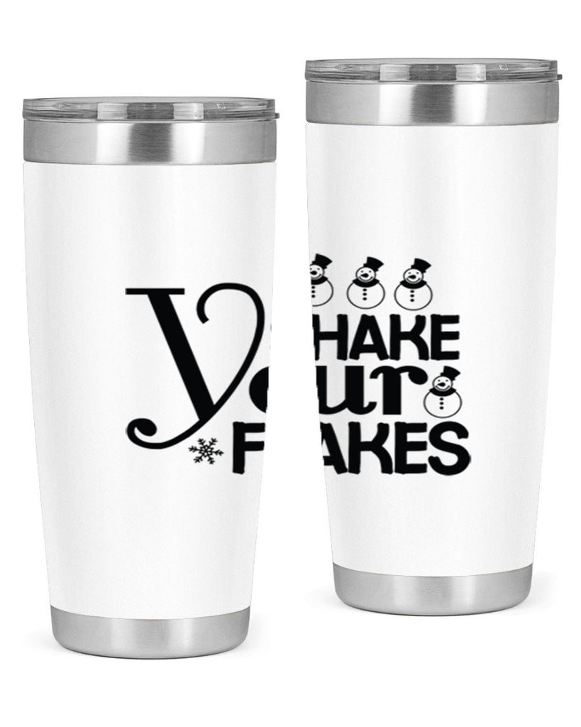 Shake Your Flakes 357#- winter- Tumbler