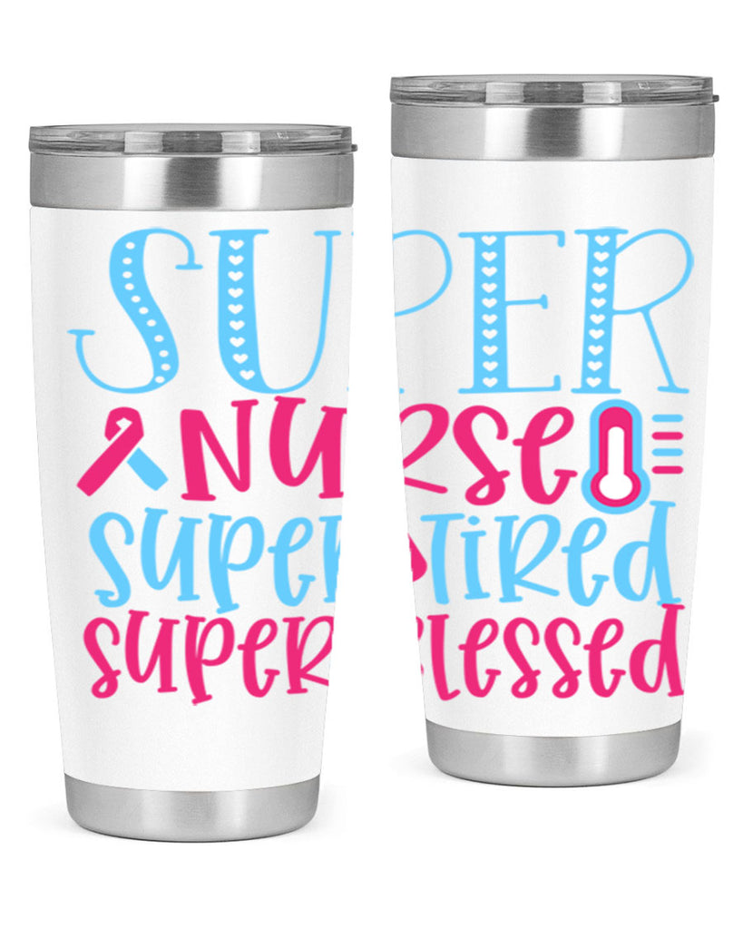 Super Nurse Super Tired Style 346#- nurse- tumbler