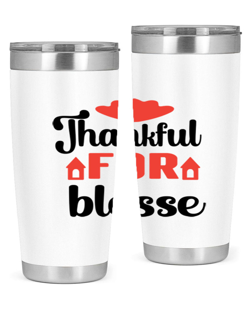 Thankful for blesse 599#- fall- Tumbler