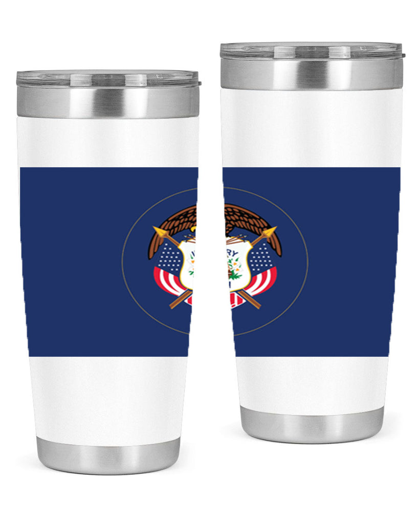 Utah 8#- Us Flags- Tumbler