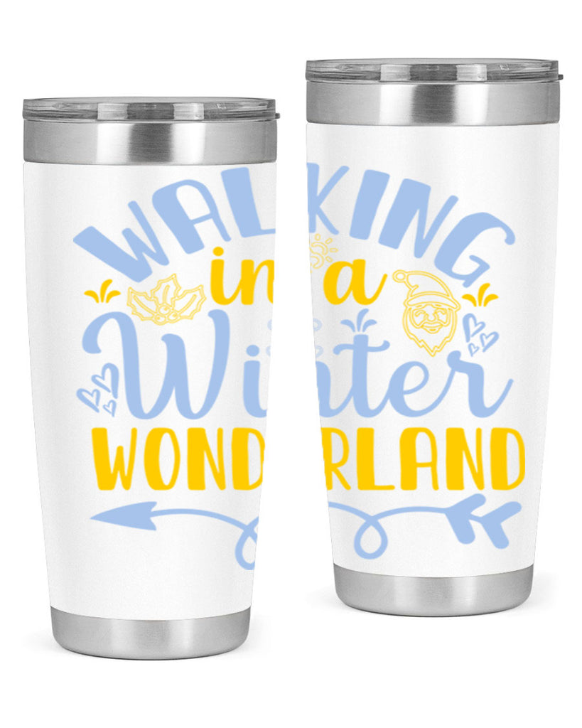 Walking in a winter wonderland440#- winter- Tumbler