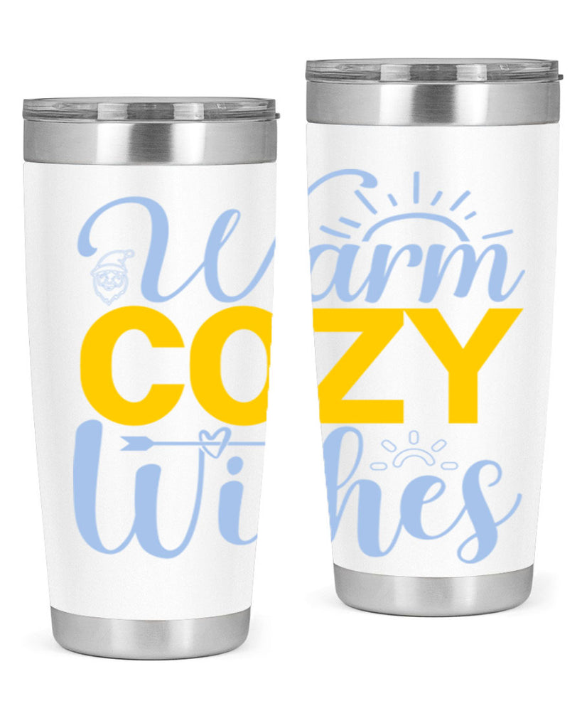 Warm cozy wishes447#- winter- Tumbler
