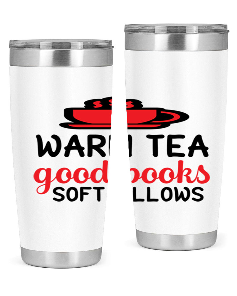 Warm tea good books soft pillows 448#- winter- Tumbler