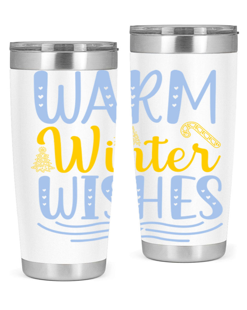 Warm winter wishes 449#- winter- Tumbler