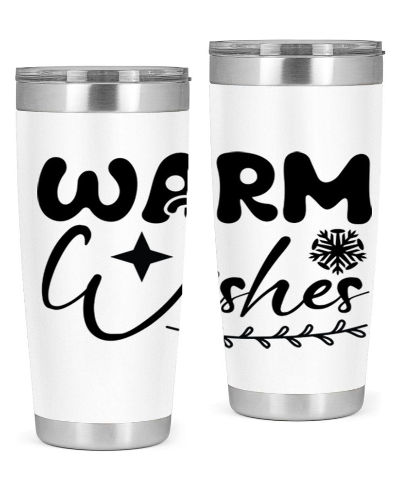 Warm wishes 467#- winter- Tumbler