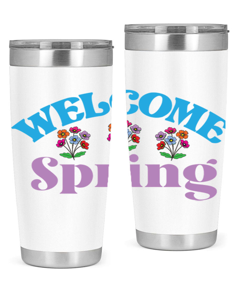 Welcome Spring  600#- spring- Tumbler
