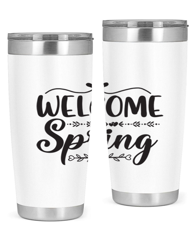 Welcome spring 576#- spring- Tumbler