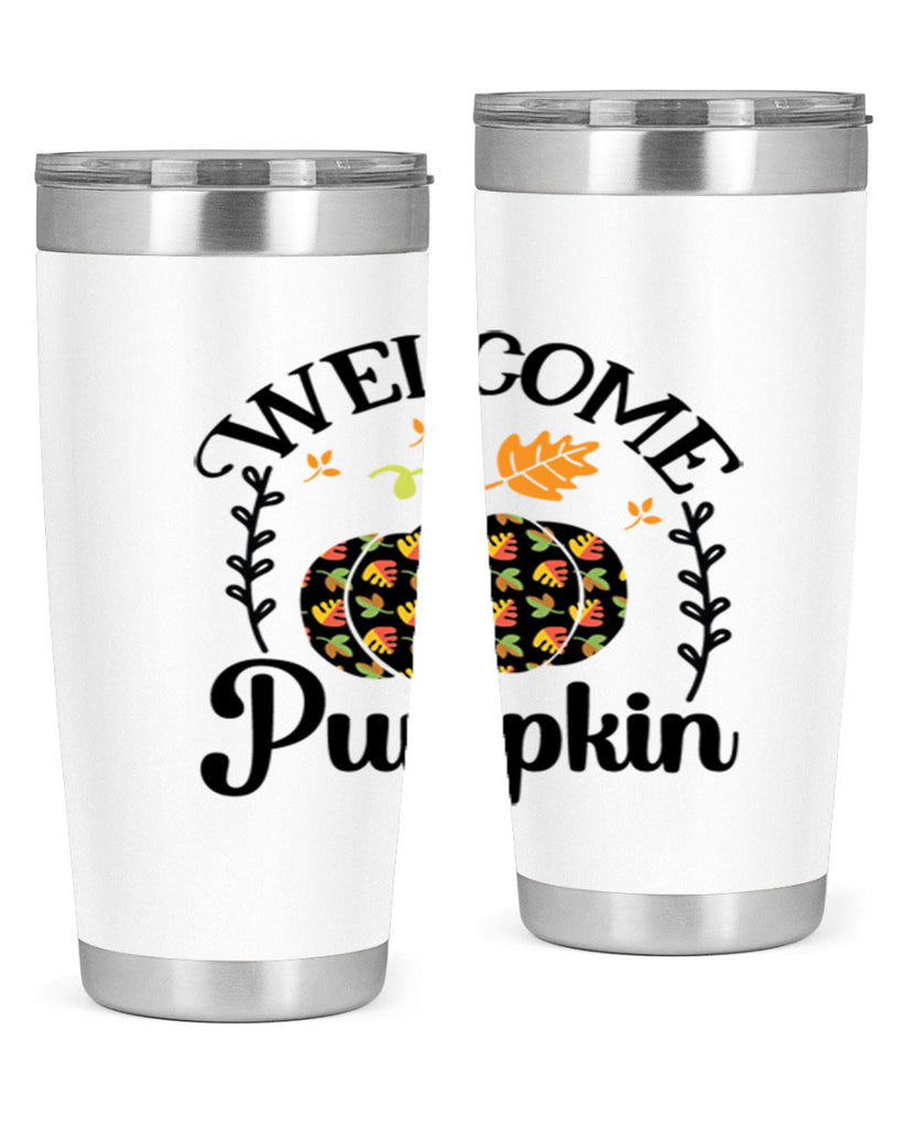 Welcomepumpkin 640#- fall- Tumbler