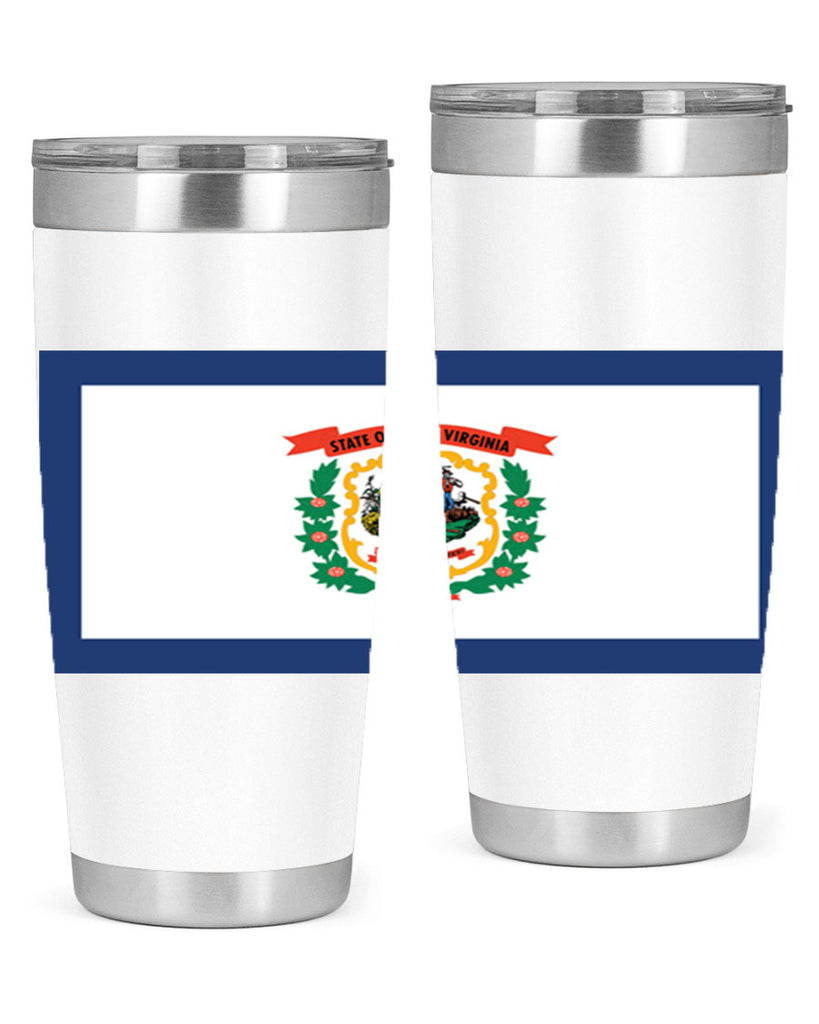 West Virginia 3#- stateflags- Tumbler