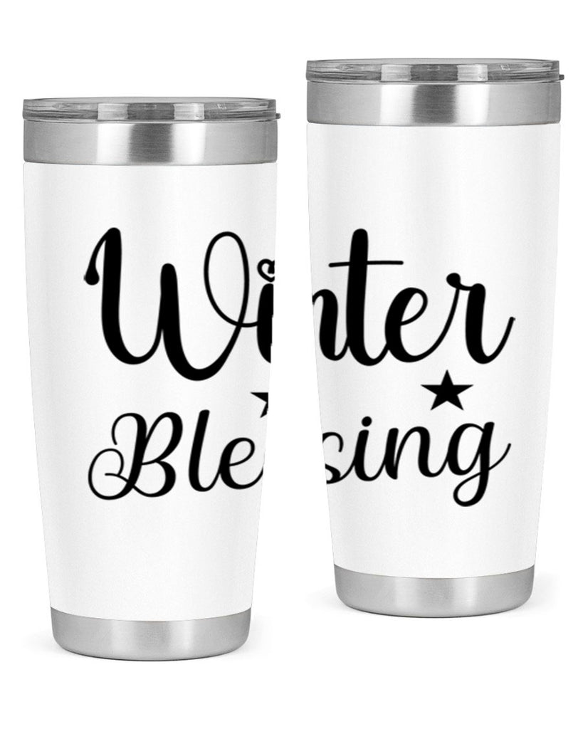 Winter Blessing 484#- winter- Tumbler