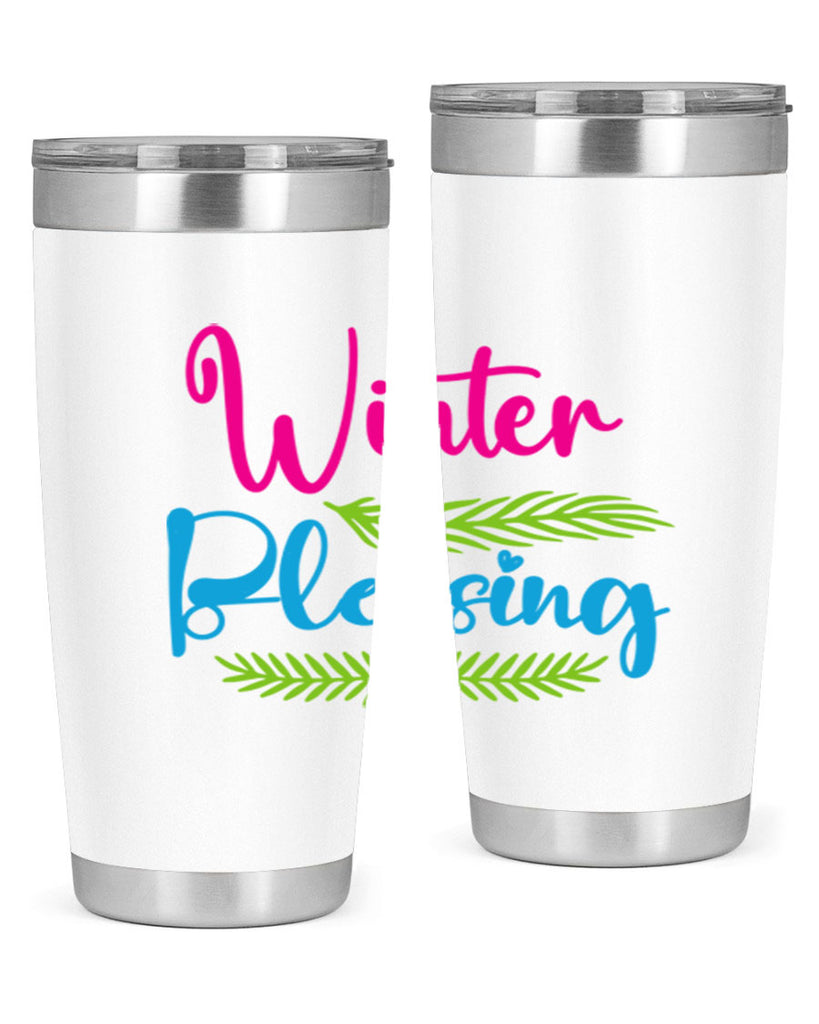Winter Blessing 486#- winter- Tumbler
