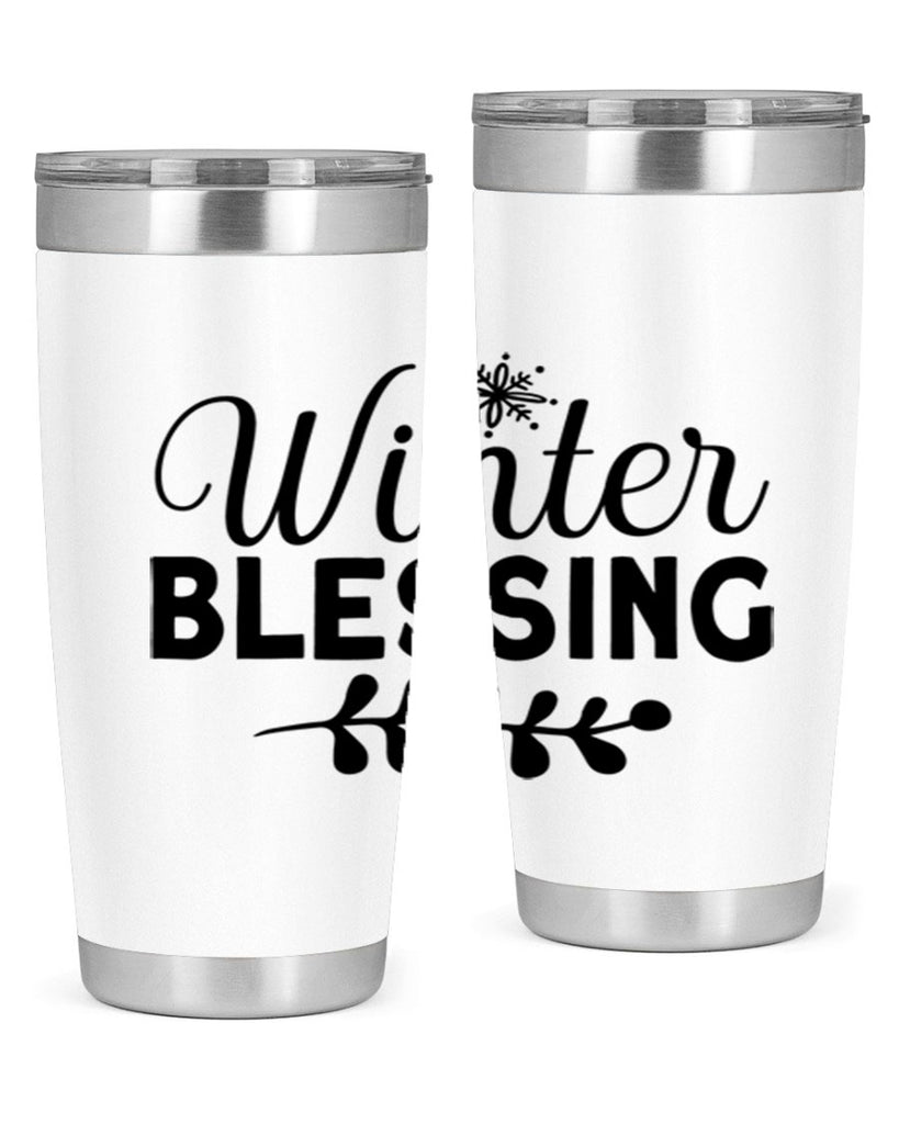 Winter Blessing488#- winter- Tumbler