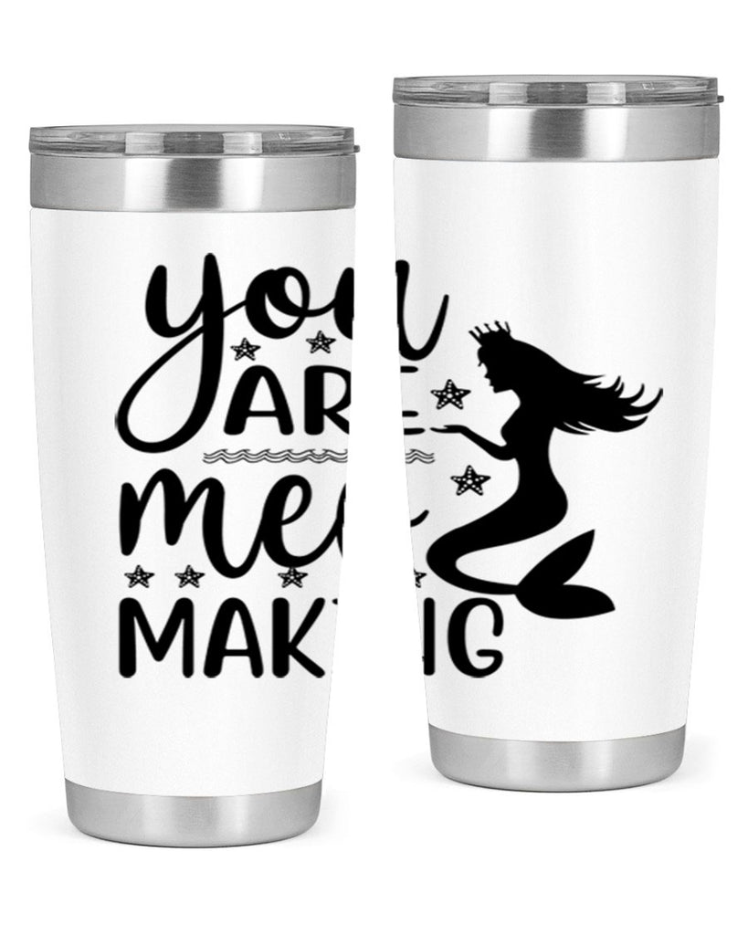 You are mer making 684#- mermaid- Tumbler