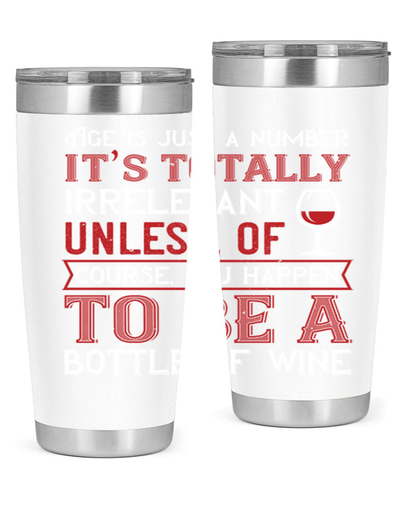 age is just a number its totaly 92#- wine- Tumbler