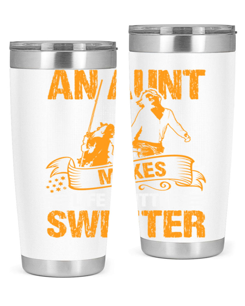 an aunt makes life a little sweeter 5#- mothers day- Tumbler
