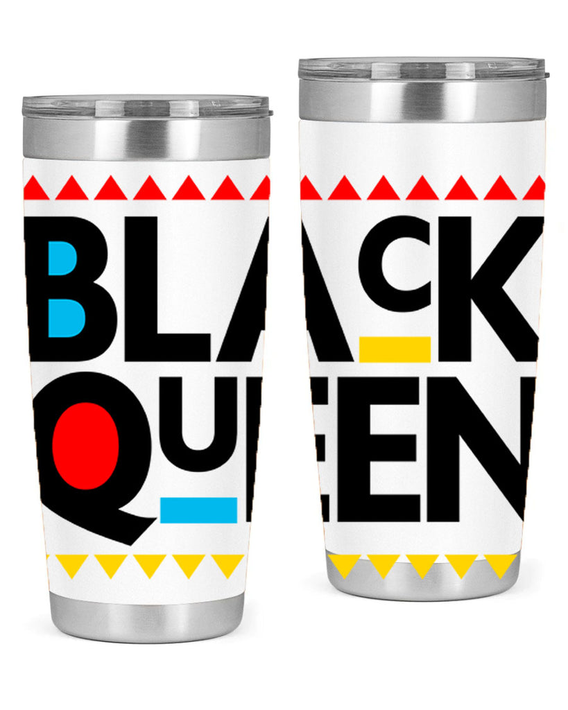 black queen 222#- black words phrases- Cotton Tank