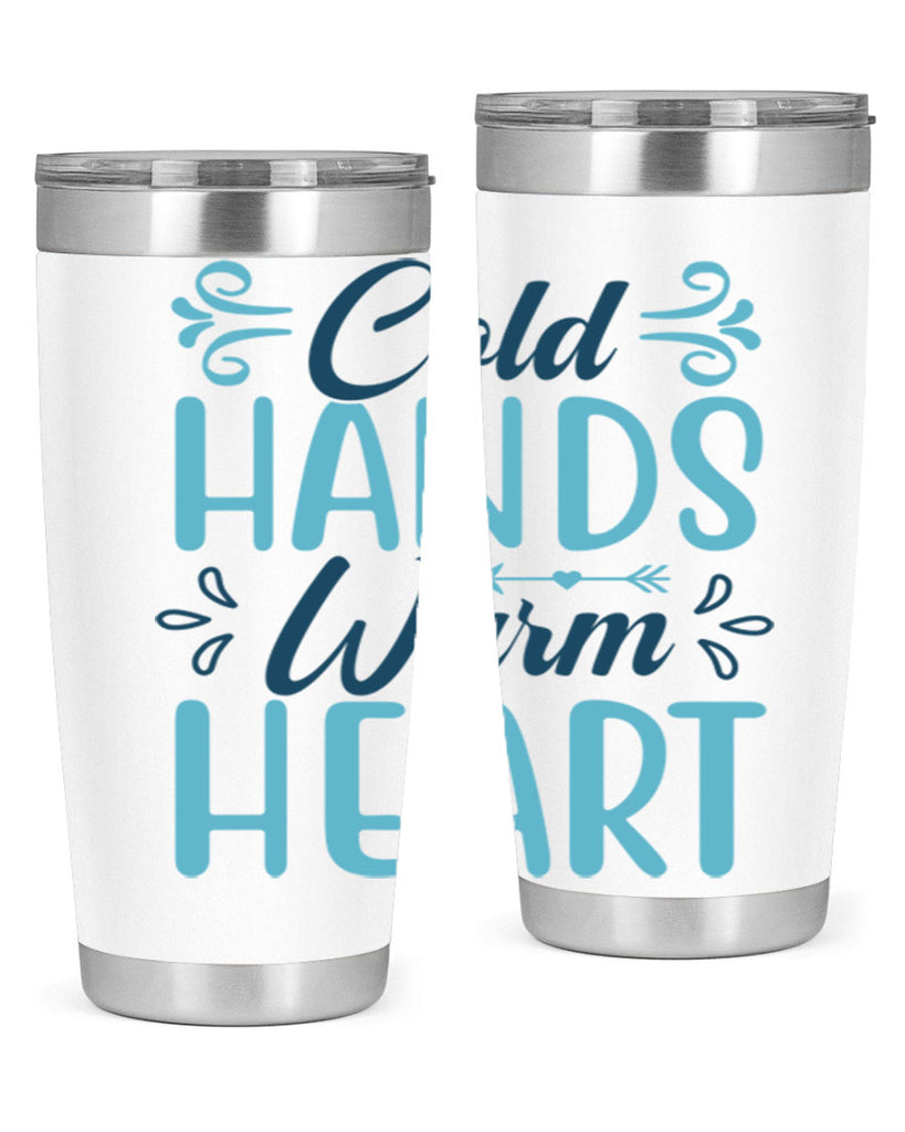 cold hands warm heart 50#- winter- Tumbler