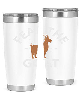 fear the goat Style 4#- goat- Tumbler