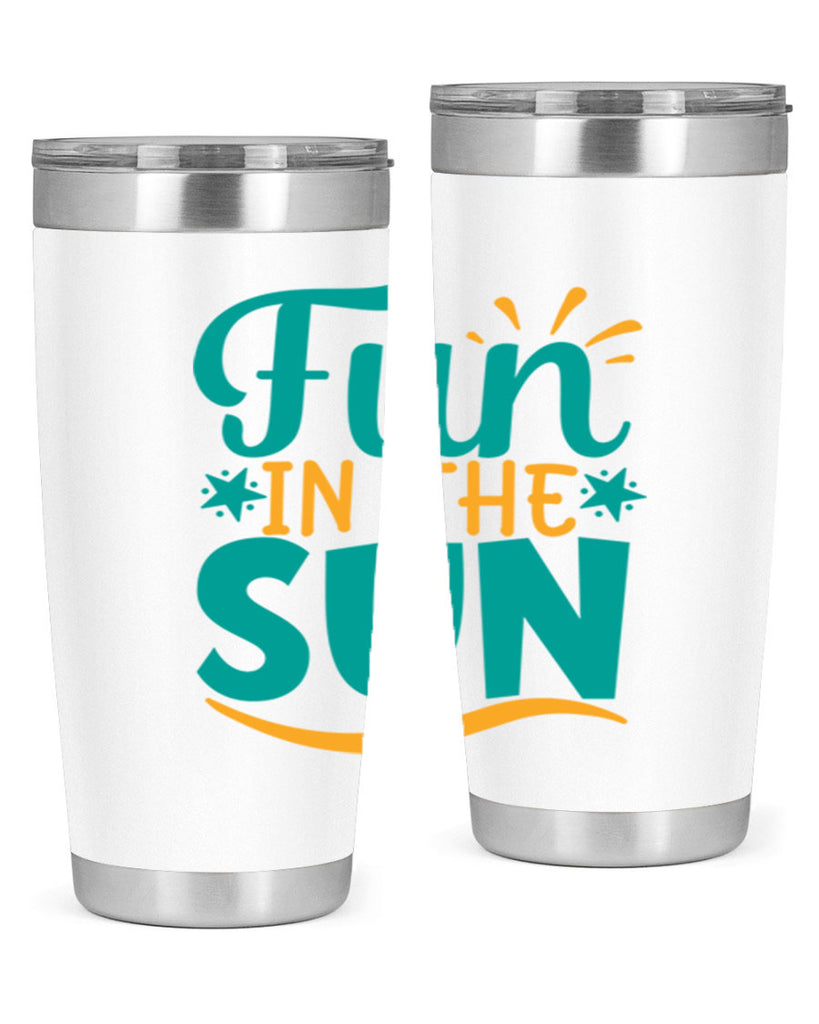 fun in the sun Style 103#- summer- Tumbler