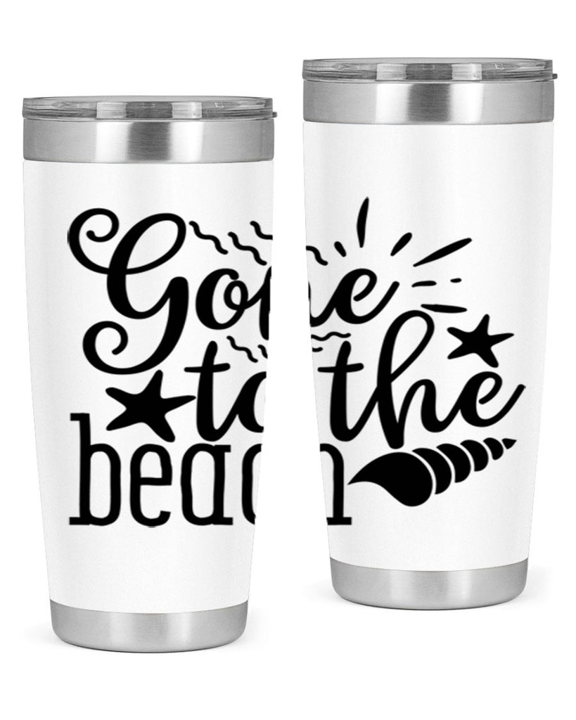 gone to the beach Style 100#- summer- Tumbler