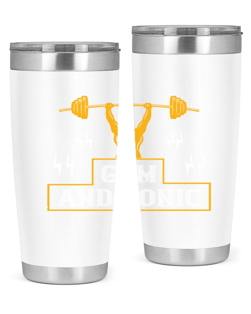 gym and tonic 100#- gym- Tumbler