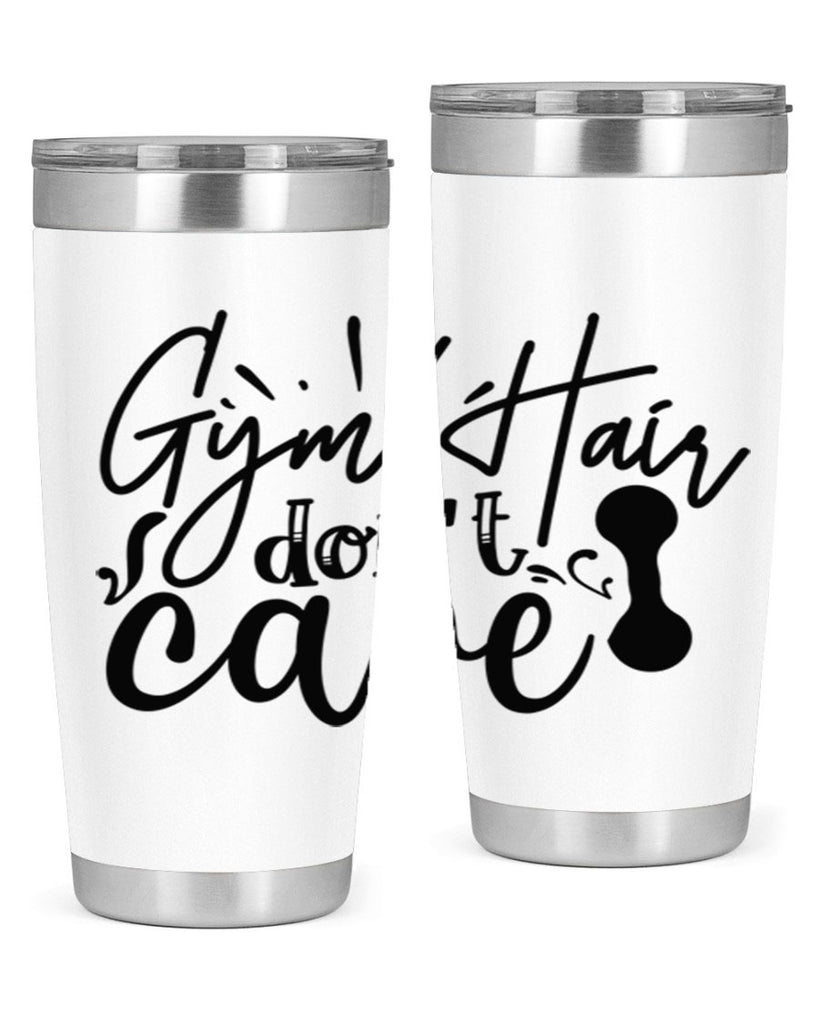 gym hair dont care 43#- gym- Tumbler