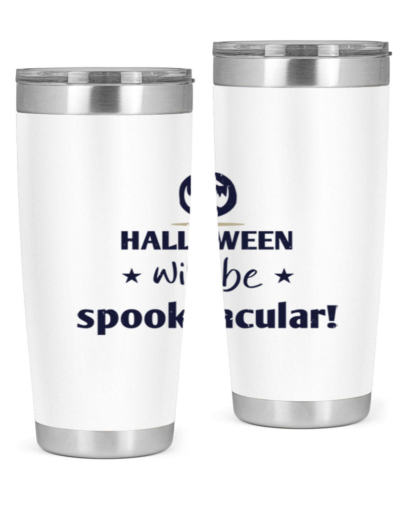 halloween will be spooktacular 156#- halloween- Tumbler