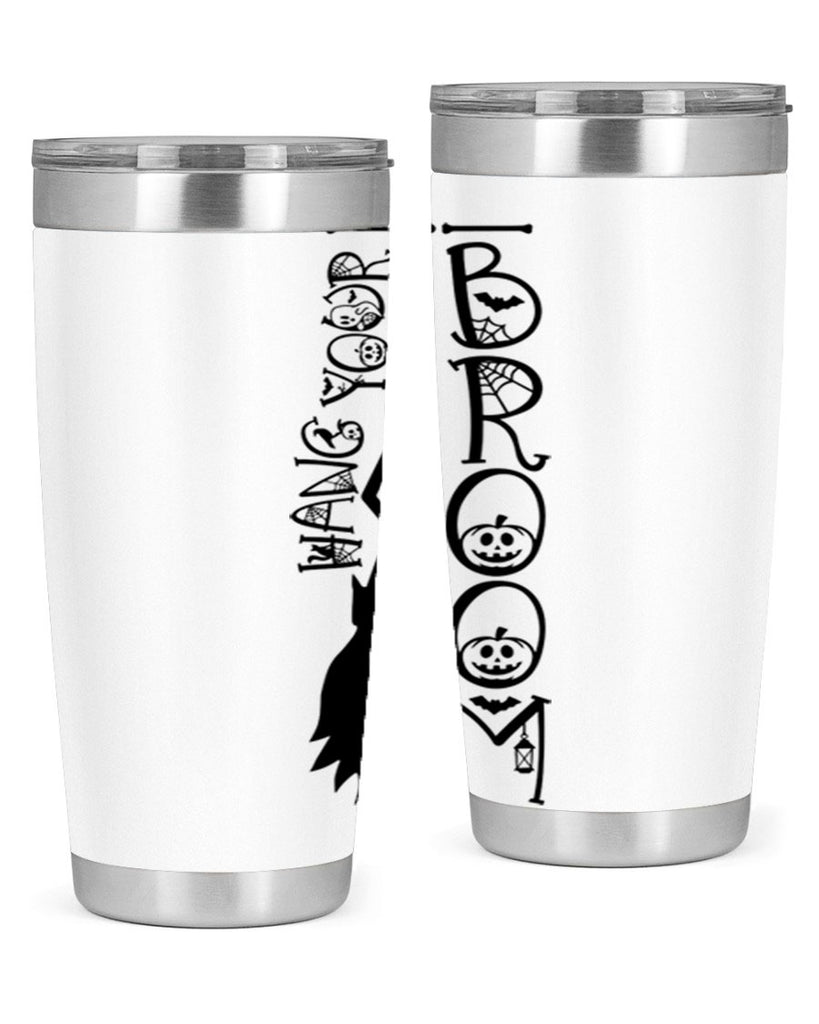 hang your broom 70#- halloween- Tumbler