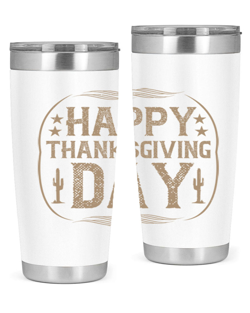 happy thanksgiving day 35#- thanksgiving- Tumbler