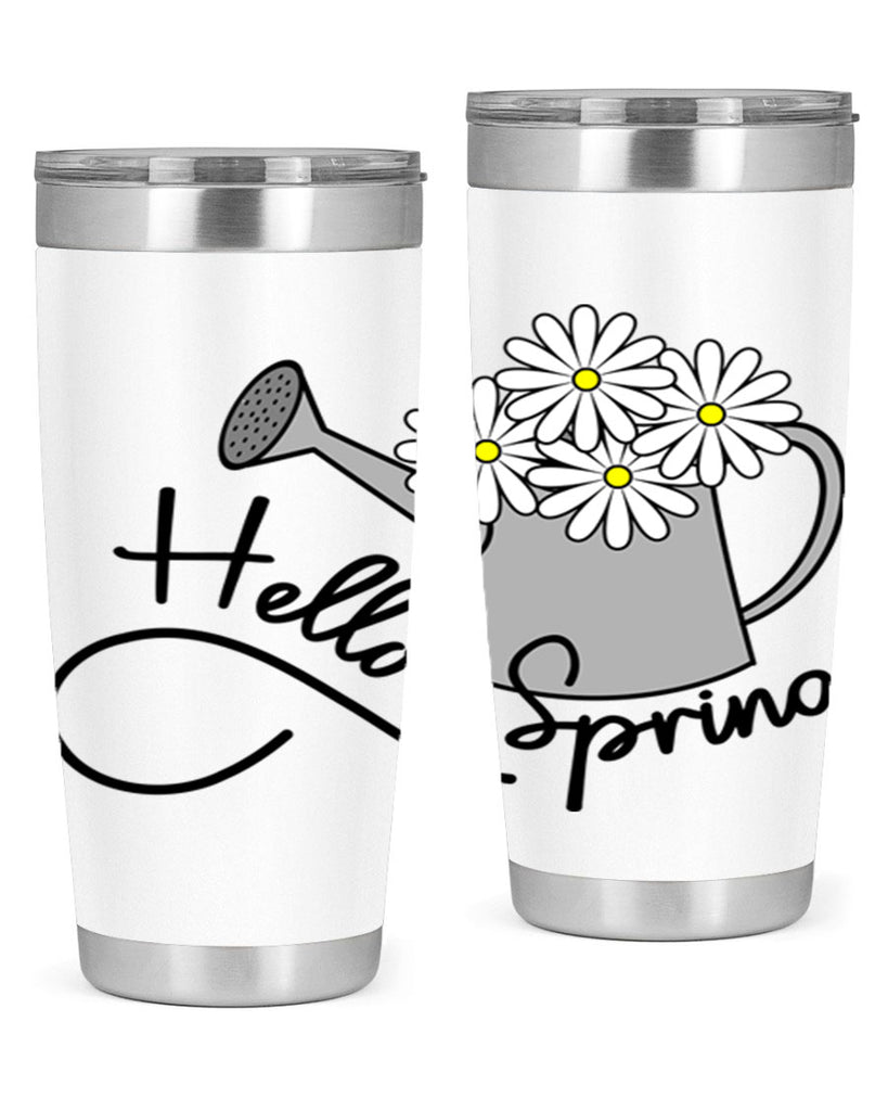 hello spring watering can208#- spring- Tumbler