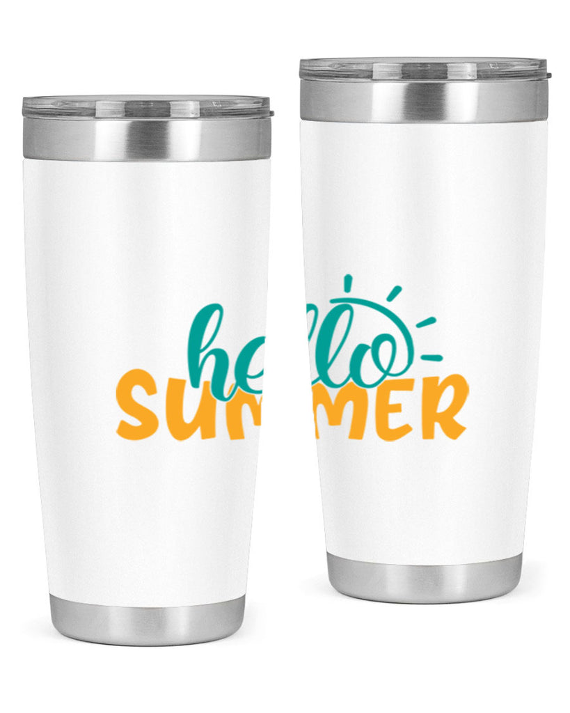 hello summer Style 97#- summer- Tumbler