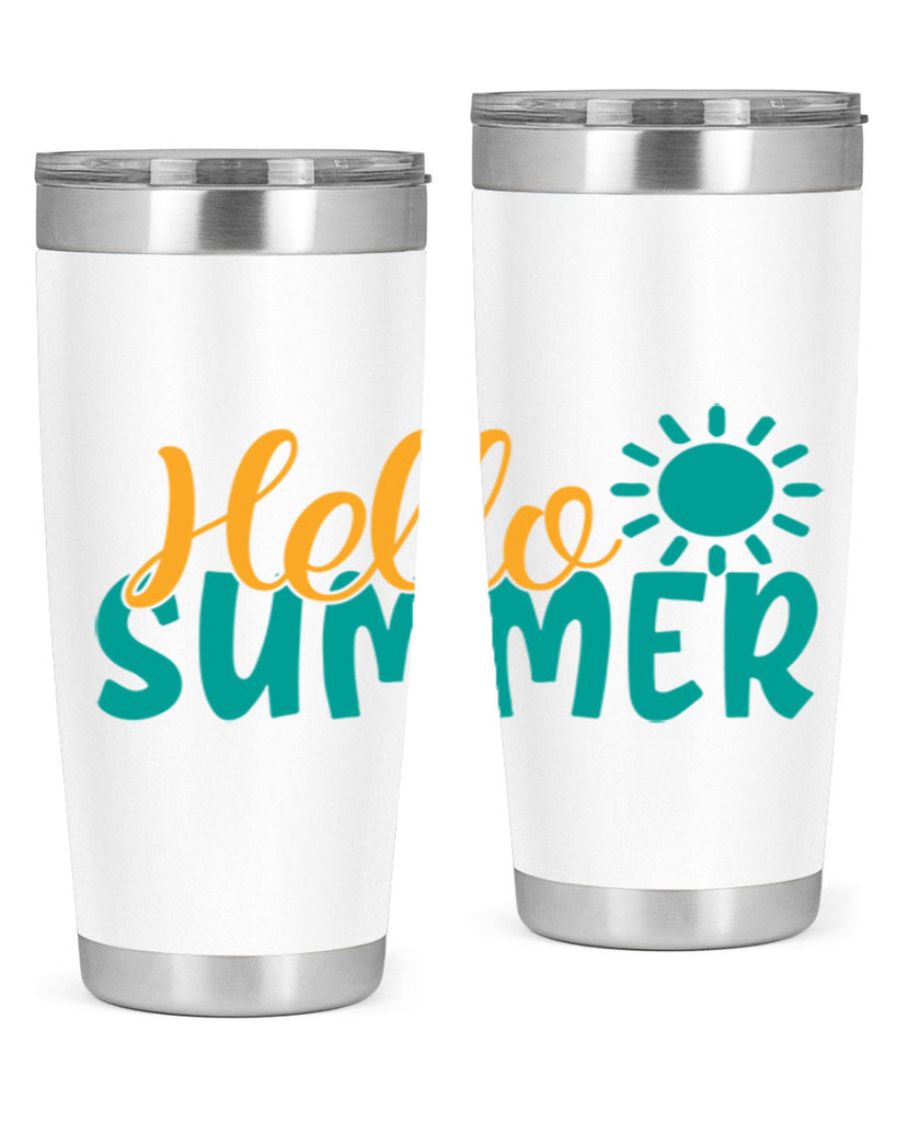 hello summer Style 98#- summer- Tumbler