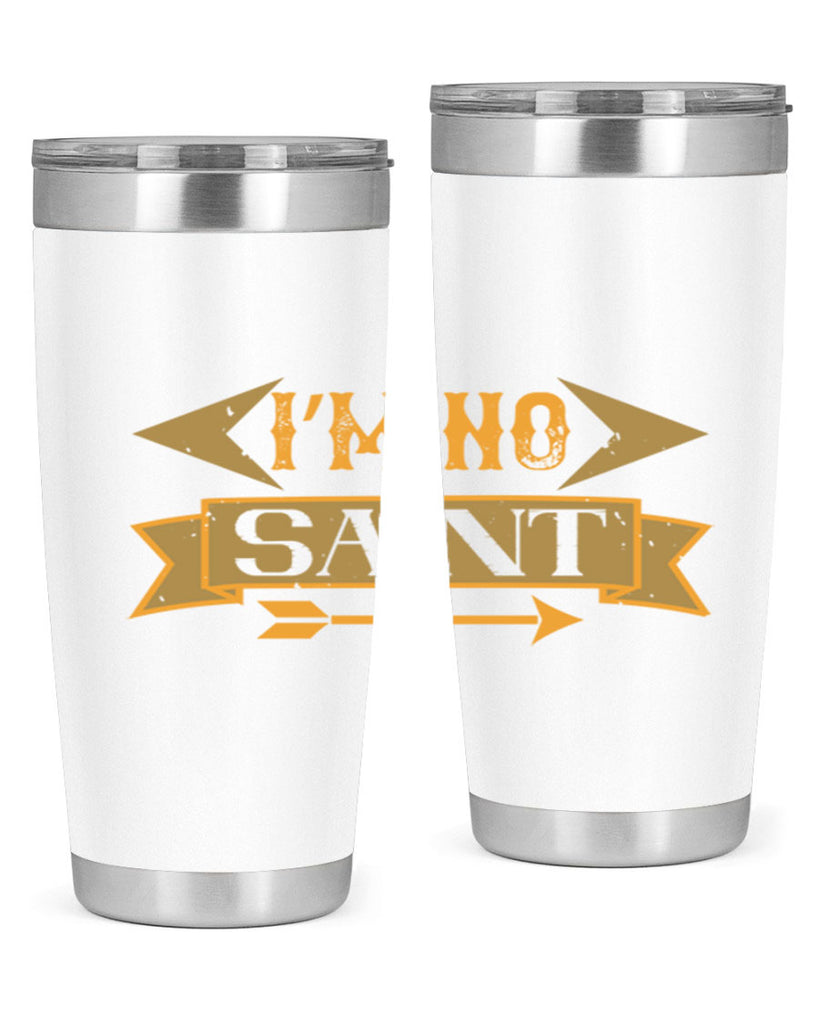 i’m no saint 59#- mardi gras- Tumbler