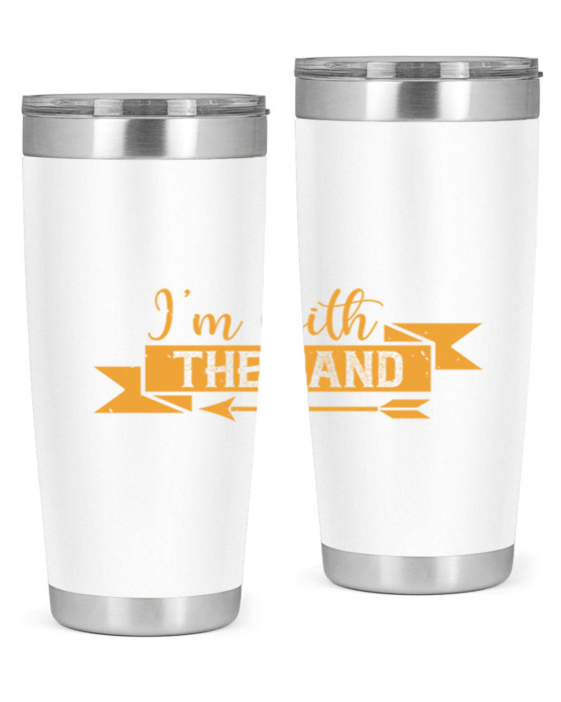i’m with the band 58#- mardi gras- Tumbler