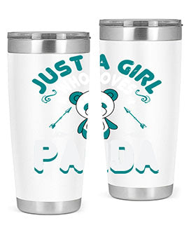just a girl who loves panda 21#- Bears- Tumbler