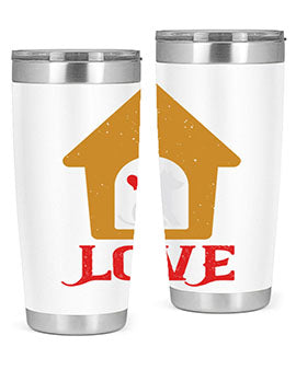 love Style 161#- dog- Tumbler