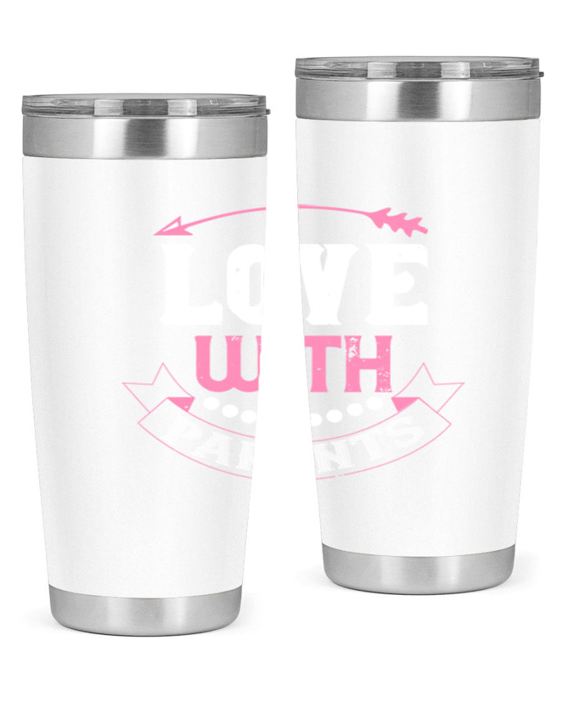 love with parents 43#- valentines day- Tumbler