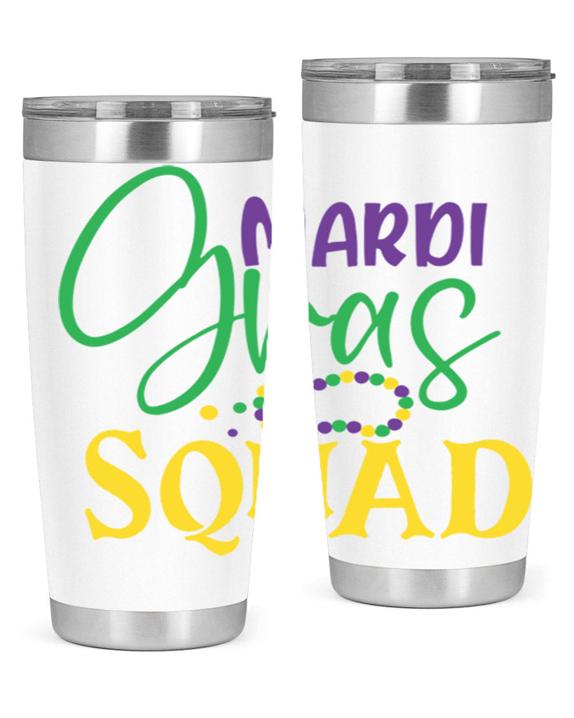 mardi gras squad 78#- mardi gras- Tumbler