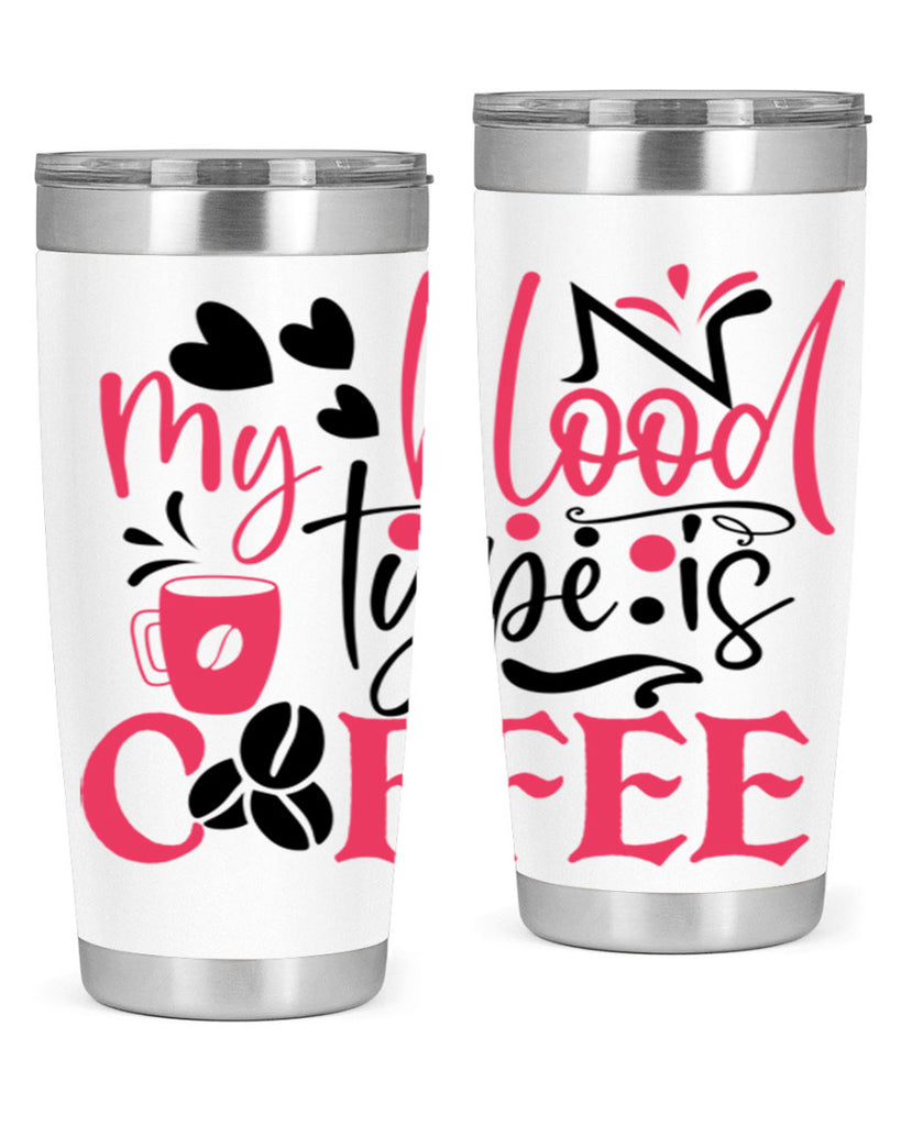 my blood type is coffee Style Style 129#- nurse- tumbler