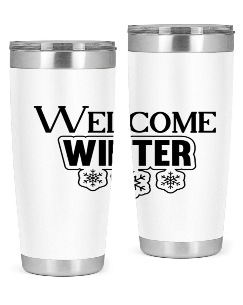 welcome winter 474#- winter- Tumbler