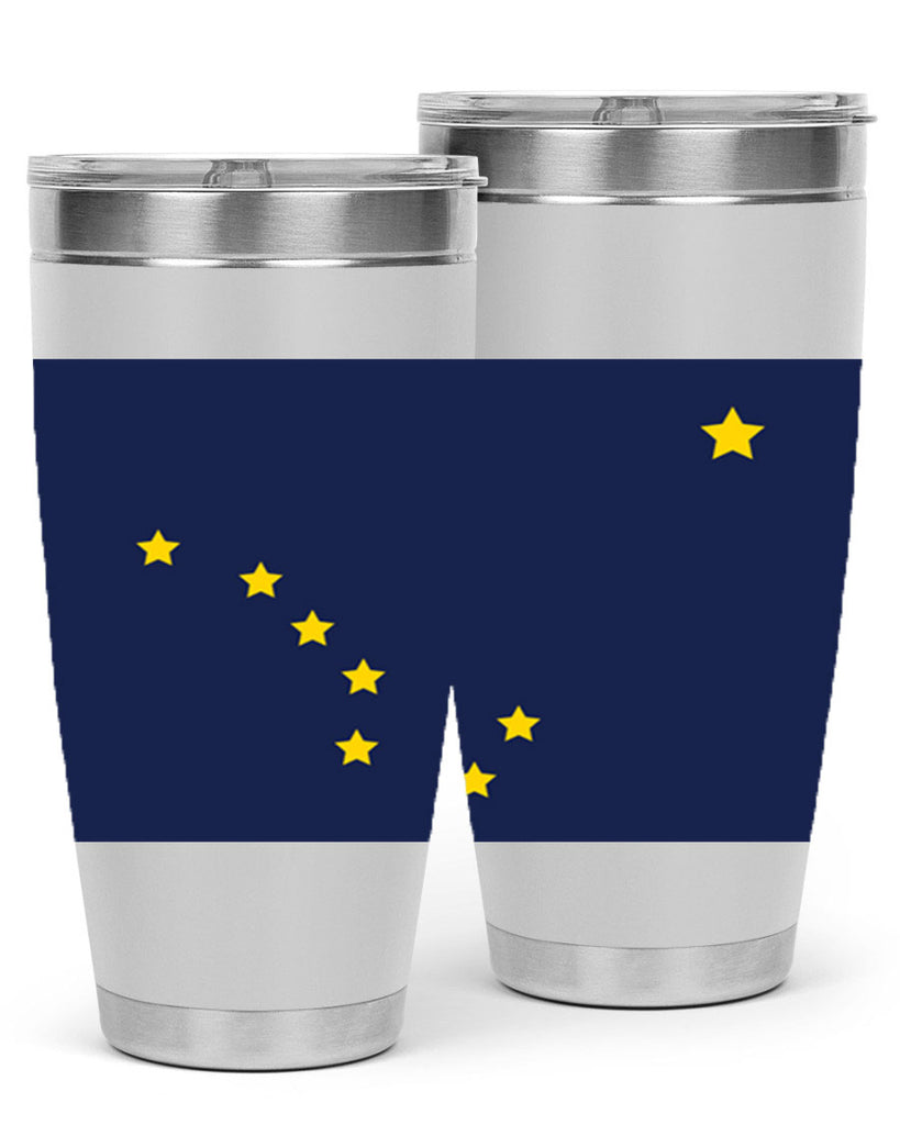 Alaska 50#- Us Flags- Tumbler